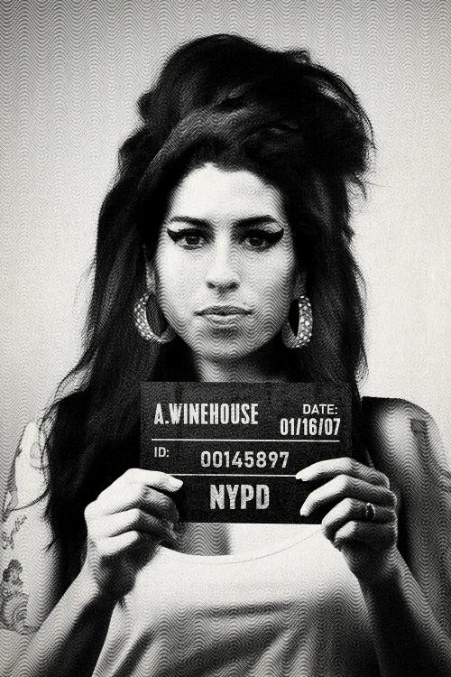 Amy Winehouse Mugshot