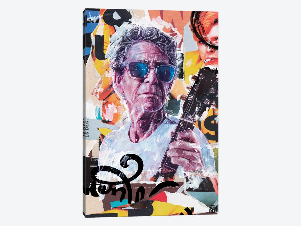 Lou Reed by TOMADEE 1-piece Canvas Wall Art