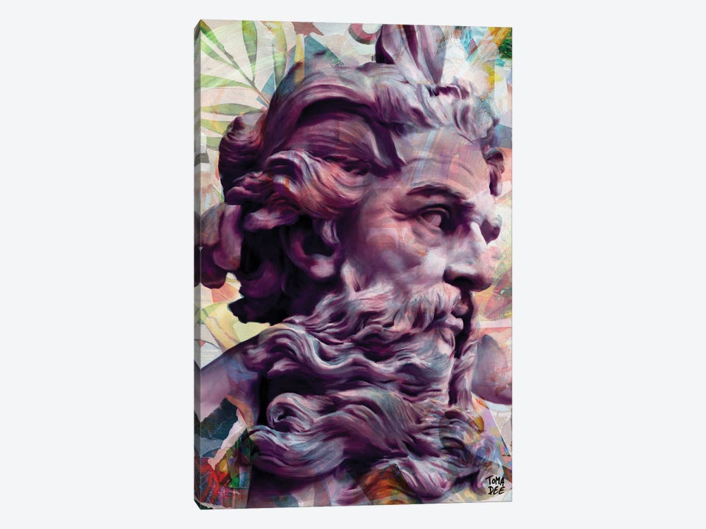Zeus by TOMADEE 1-piece Canvas Print