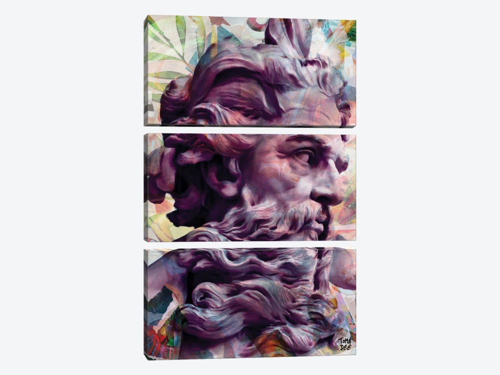 Zeus by TOMADEE 3-piece Canvas Print
