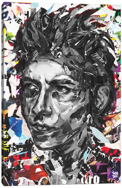Bob Dylan Canvas Art Print