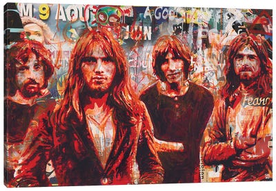 Pink Floyd Canvas Art Print - TOMADEE