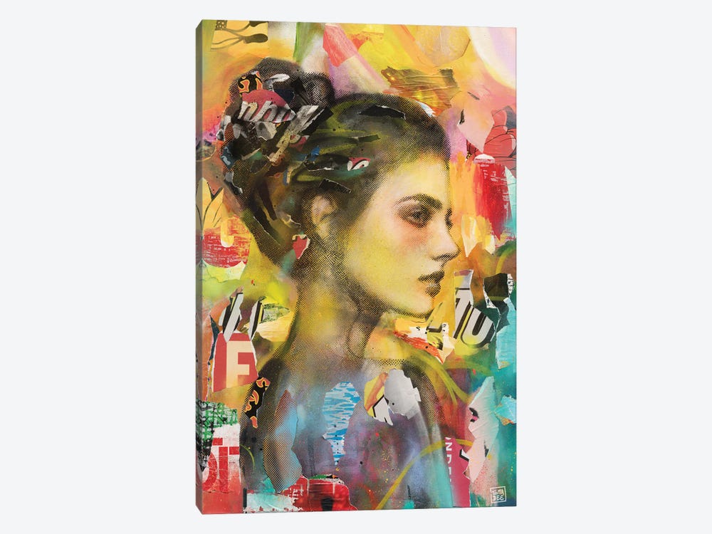 YELLE by TOMADEE 1-piece Canvas Print