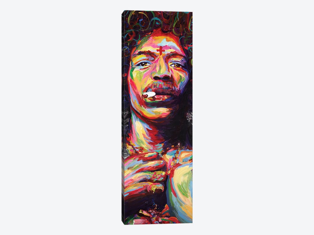 Jimi Hendrix by TOMADEE 1-piece Canvas Artwork