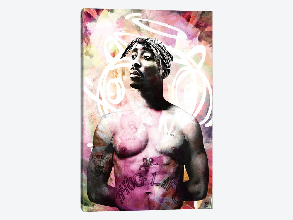 Tupac Shakur by TOMADEE 1-piece Canvas Wall Art