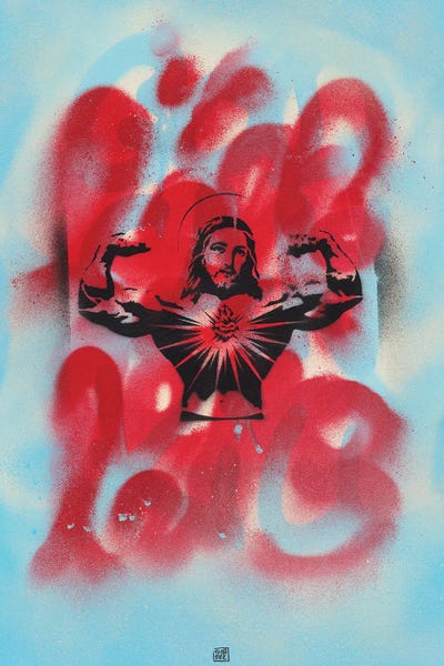 TOMADEE: Banksy Jesus by TOMADEE