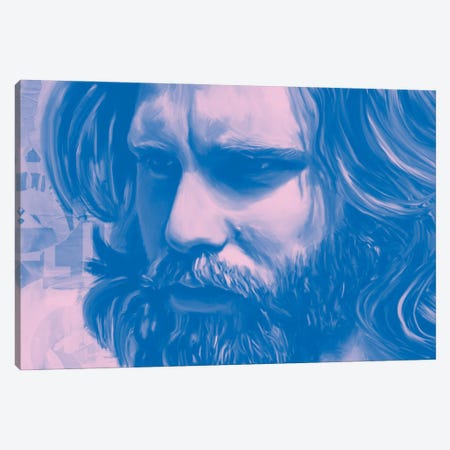 Jim Morrison Canvas Print #TLL55} by TOMADEE Art Print