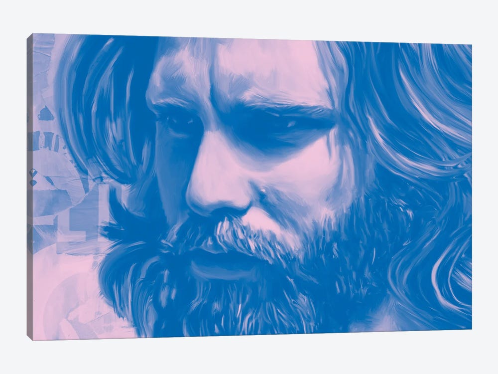 Jim Morrison by TOMADEE 1-piece Canvas Art Print