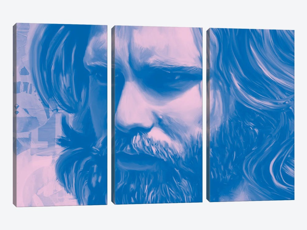 Jim Morrison by TOMADEE 3-piece Canvas Art Print