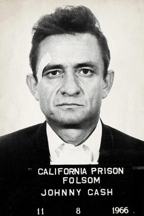 Johnny Cash Mugshot