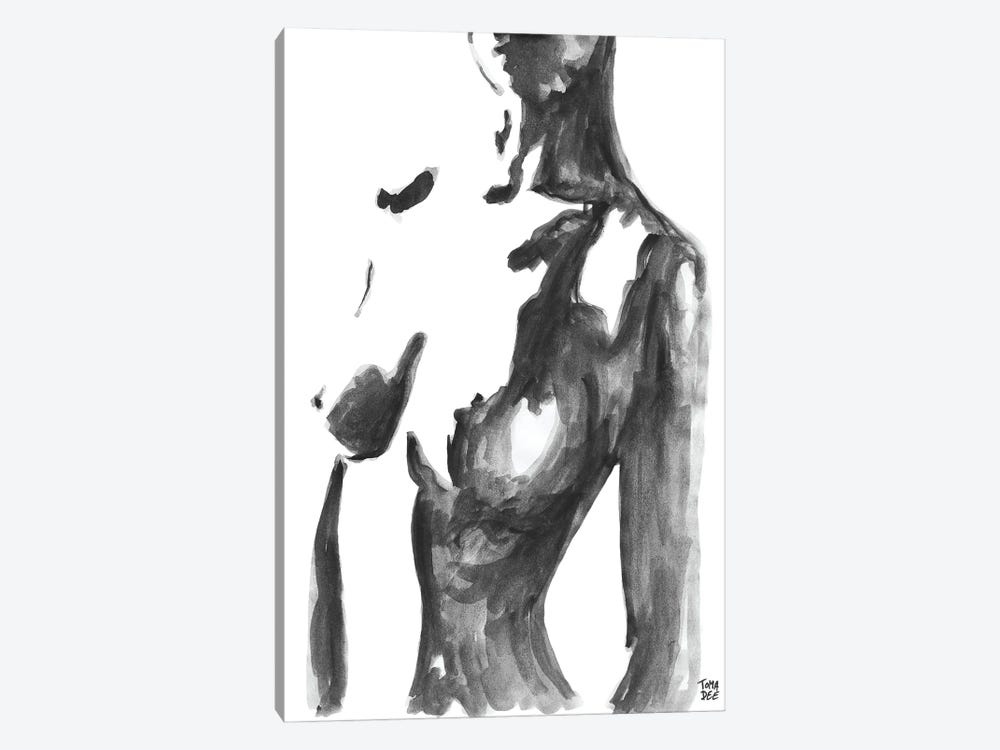 Shape Woman by TOMADEE 1-piece Canvas Print