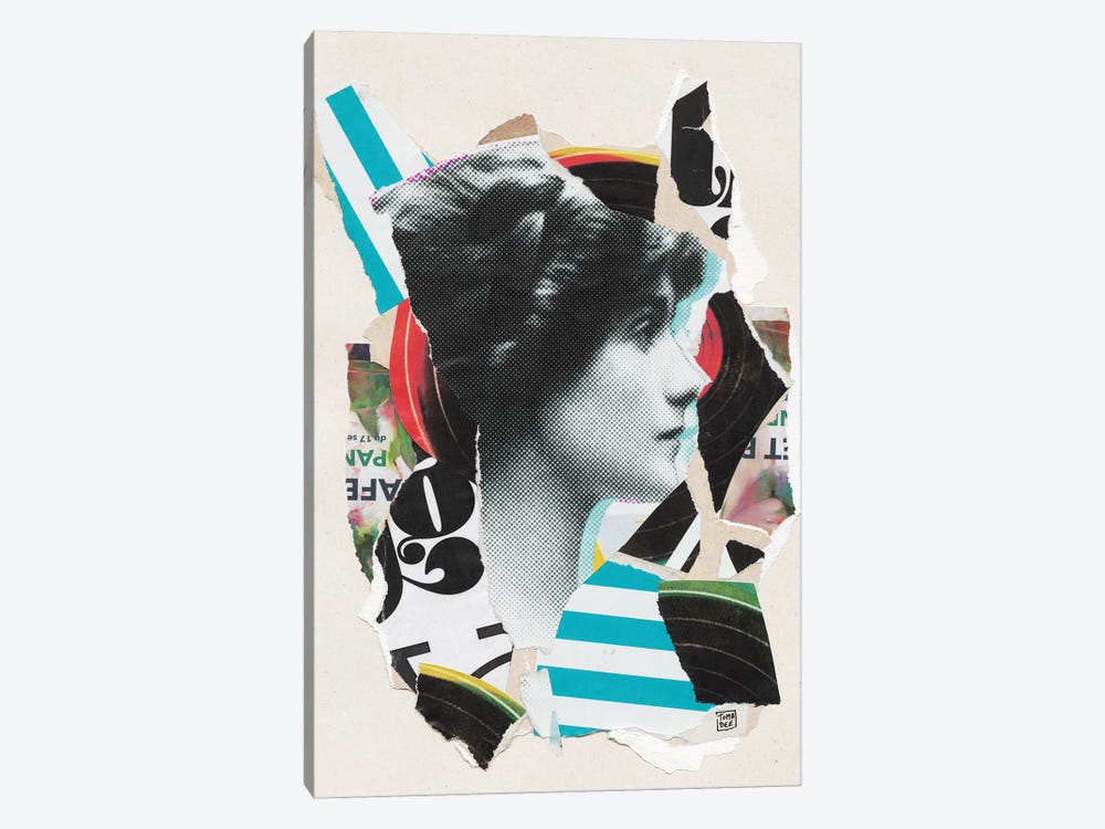 Coco Chanel by TOMADEE 1-piece Canvas Art Print