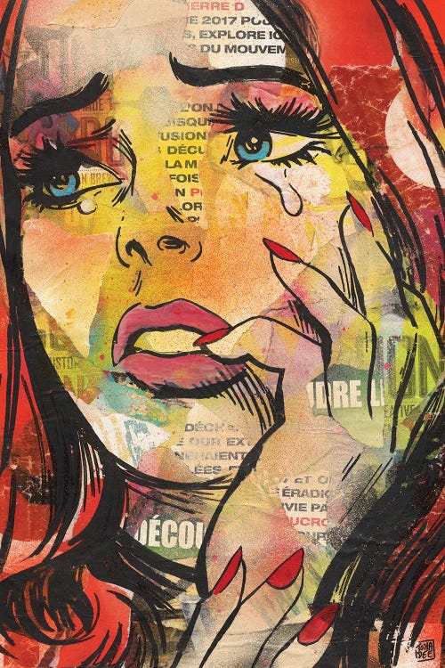 Comics I by TOMADEE wall art