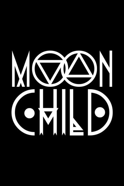 Moon Child by The Love Shop canvas print