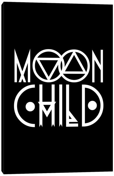 Moon Child Canvas Art Print - The Love Shop