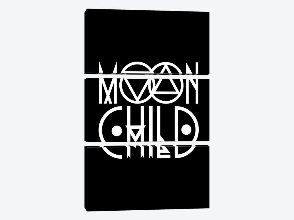 Moon Child by The Love Shop 3-piece Canvas Art