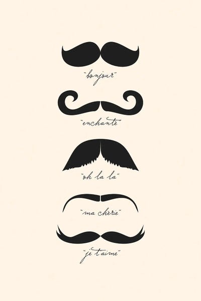 Men's Fashion: Monsieur Moustache by The Love Shop