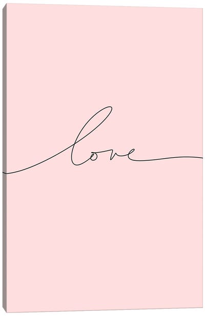 Love Canvas Art Print - The Love Shop