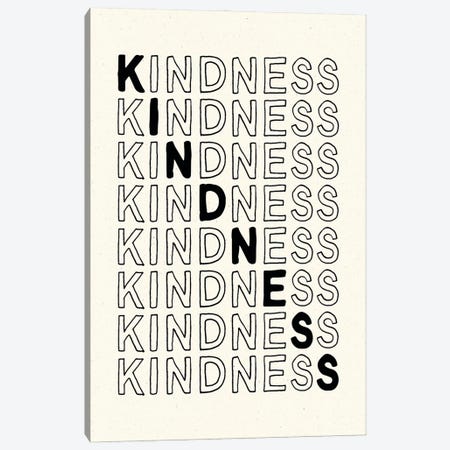 Kindness Matters Canvas Print #TLS116} by The Love Shop Art Print