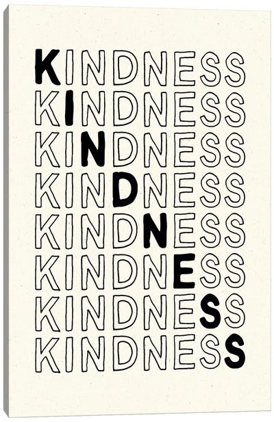 Kindness Matters Canvas Art Print - Kindness Art