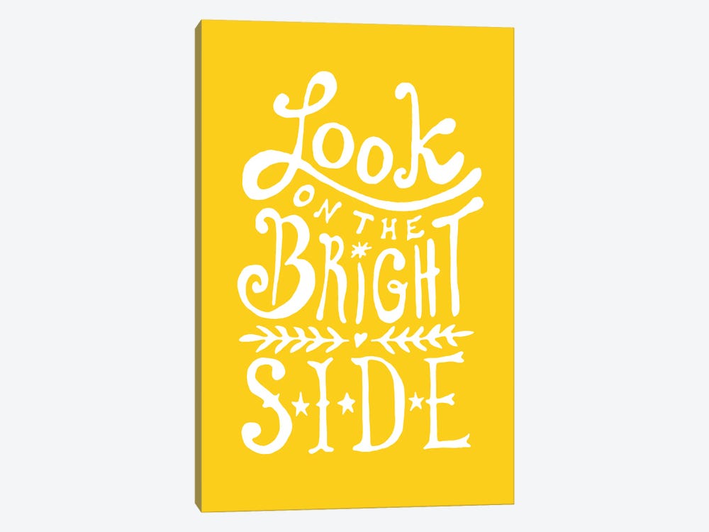 Look On The Bright Side by The Love Shop 1-piece Canvas Art