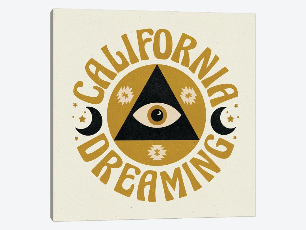California Dreaming by The Love Shop 1-piece Canvas Art