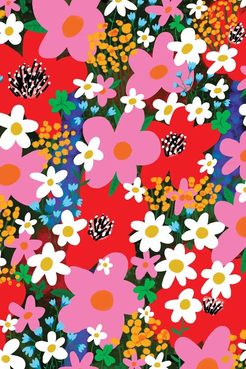 Flower Power by The Love Shop wall art