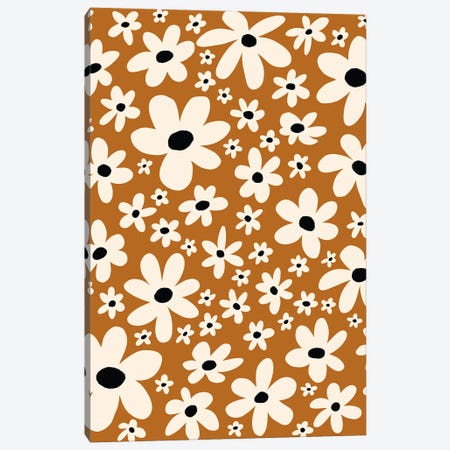 Field Of Daisies Canvas Print #TLS135} by The Love Shop Canvas Print