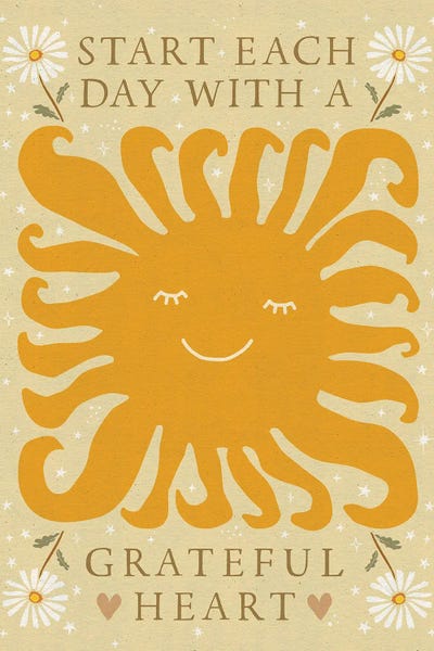 Start Each Day With A Grateful Heart