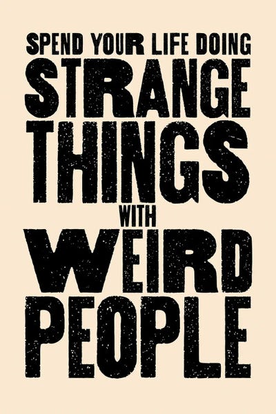 Uniqueness: Strange Things by The Love Shop
