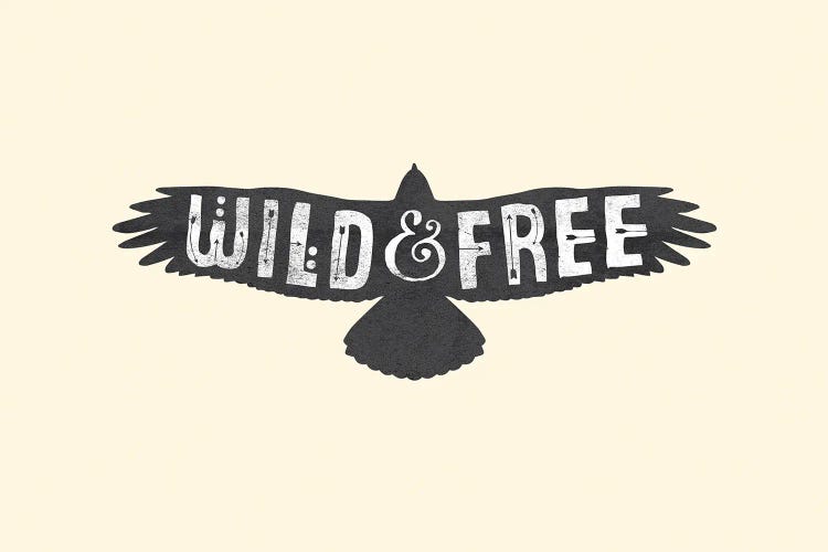 Wild & Free by The Love Shop wall art