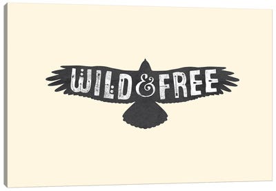 Wild & Free Canvas Art Print - The Love Shop