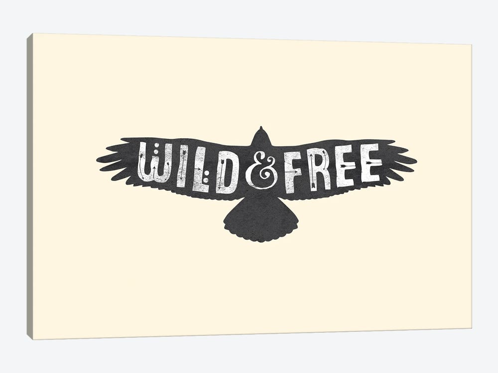 Wild & Free by The Love Shop 1-piece Canvas Artwork