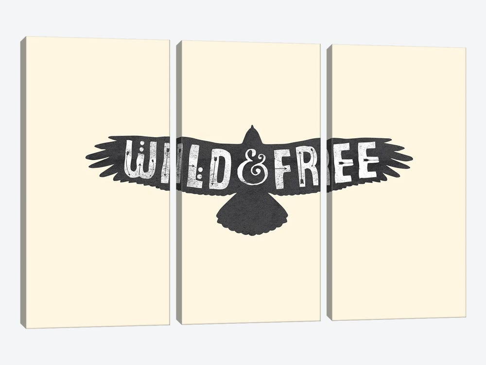 Wild & Free by The Love Shop 3-piece Canvas Artwork