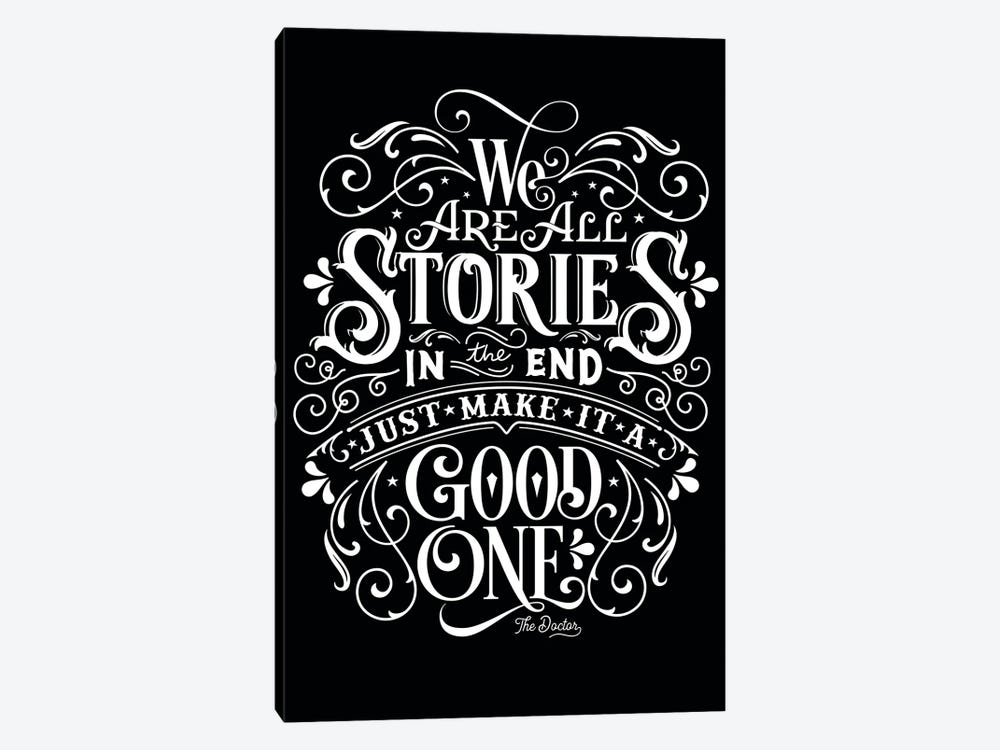 We Are All Stories by The Love Shop 1-piece Canvas Wall Art