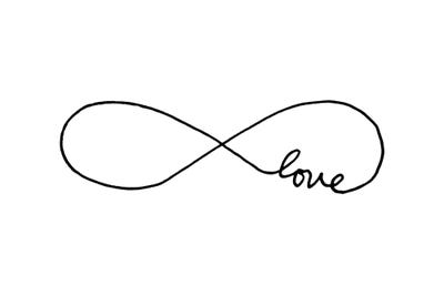 Infinite Love by The Love Shop acrylic art print