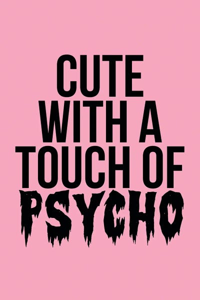 Uniqueness: Cute With A Touch Of Psycho by The Love Shop