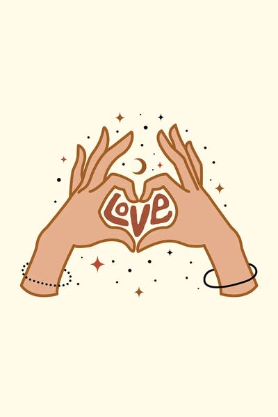 Cosmic Love by The Love Shop acrylic art print