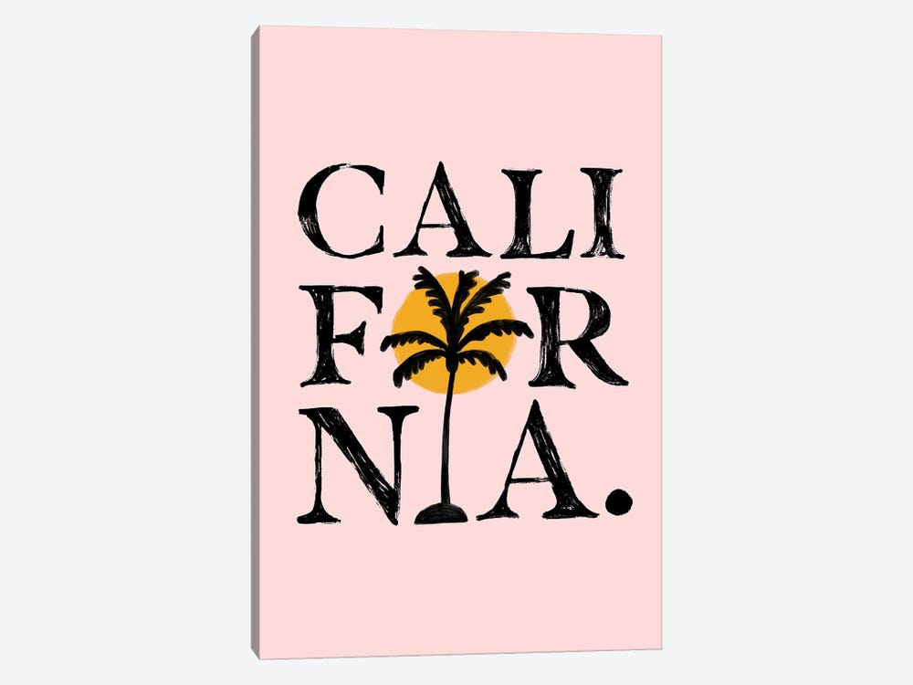 California by The Love Shop 1-piece Canvas Print
