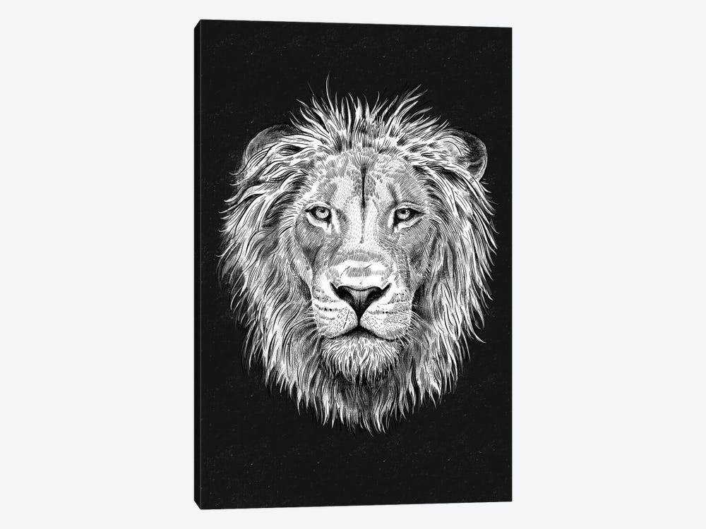 Lion by The Love Shop 1-piece Canvas Wall Art