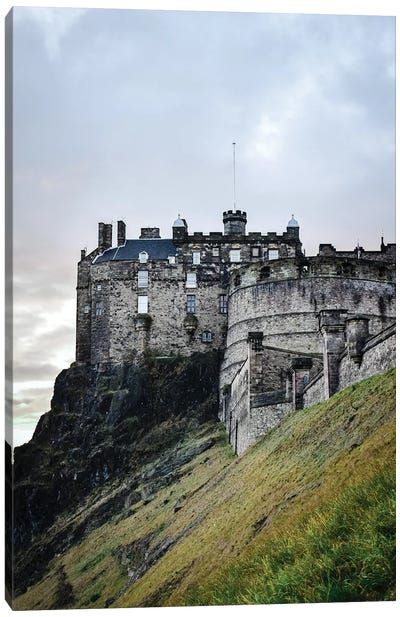 Edinburgh Castle Scotland Canvas Art Print - Scotland Art