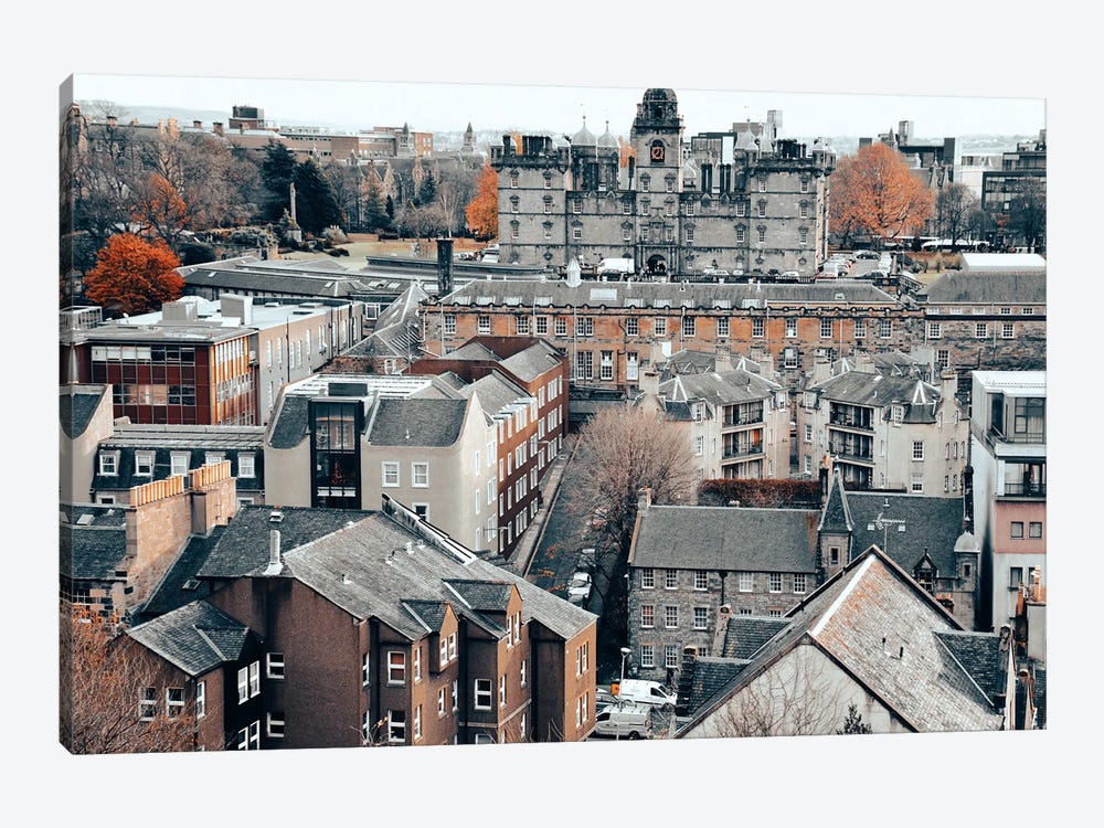 Edinburgh Rooftops Scotland by The Love Shop 1-piece Canvas Art
