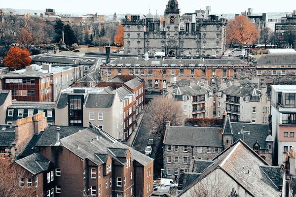 Edinburgh: Edinburgh Rooftops Scotland by The Love Shop