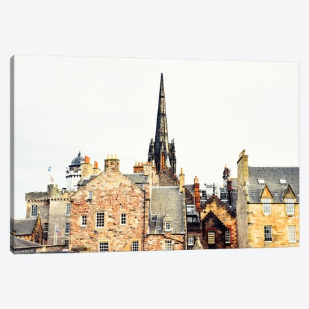 Winter Edinburgh Scotland Canvas Print #TLS189} by The Love Shop Art Print