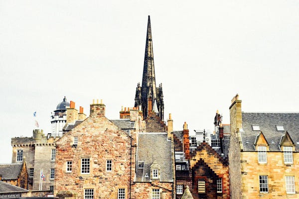 Edinburgh: Winter Edinburgh Scotland by The Love Shop
