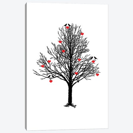 The Love Tree Canvas Print #TLS38} by The Love Shop Art Print