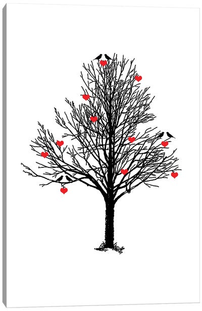 The Love Tree Canvas Art Print - The Love Shop