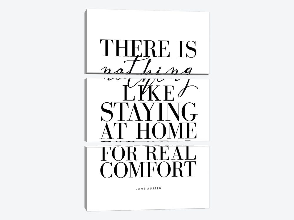 There Is Nothing Like Staying At Home by The Love Shop 3-piece Canvas Wall Art