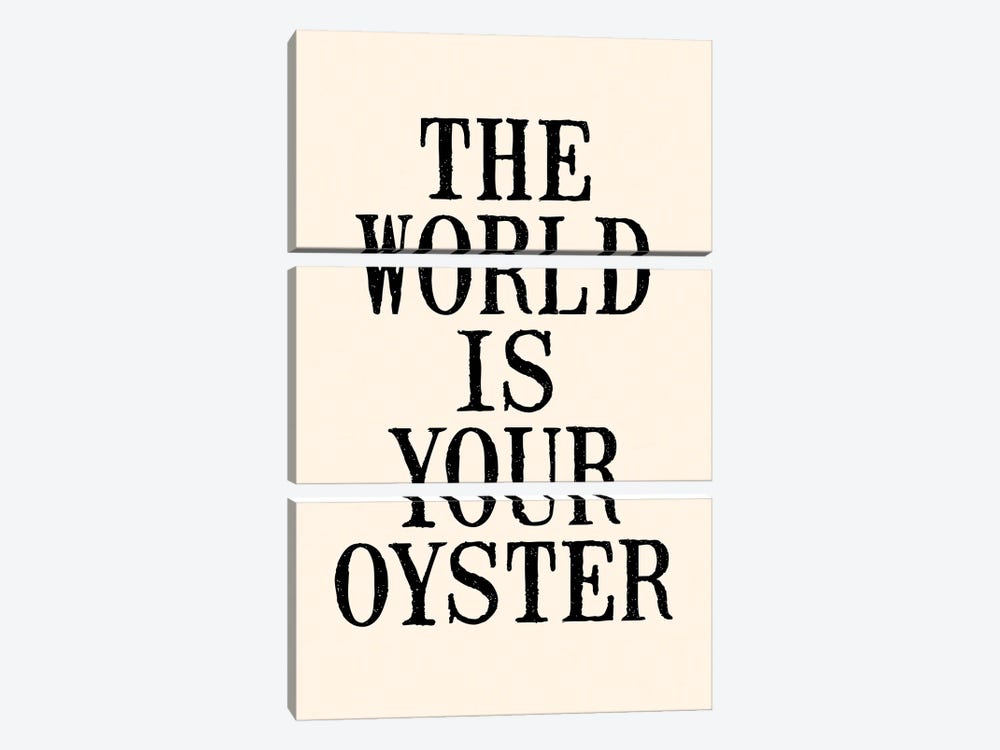 The World Is Your Oyster by The Love Shop 3-piece Canvas Art Print
