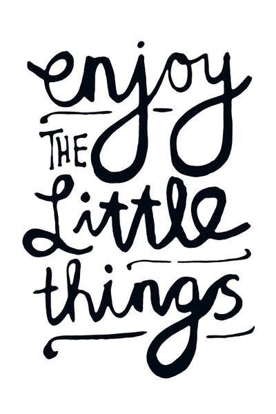 The Love Shop: Enjoy The Little Things by The Love Shop